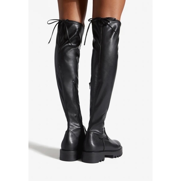 Tall Flat Boots - Picture 3 of 4